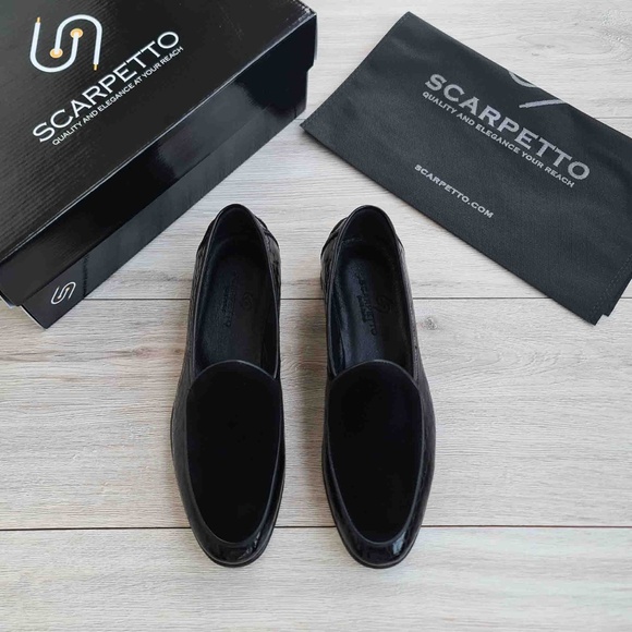 Handmade Leather Honeybee Pattern Dress Shoe for Men - Picture 2 of 5